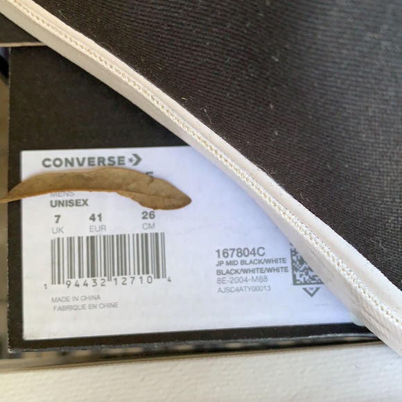 CONVERSE JP MID Black/White WMNS - Picture 16 of 16